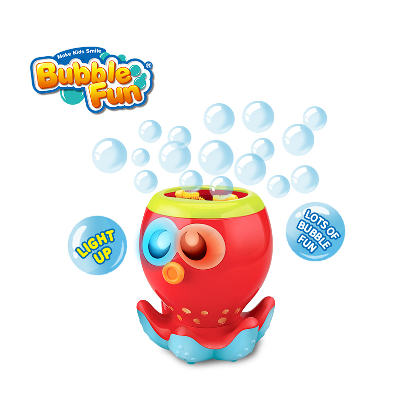 Supply Bubble Fun B/O Octopus Bubble Machine with Light Wholesale