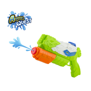 Pistolet à eau Aqua Quest 32 cm avec 2 couleurs assorties