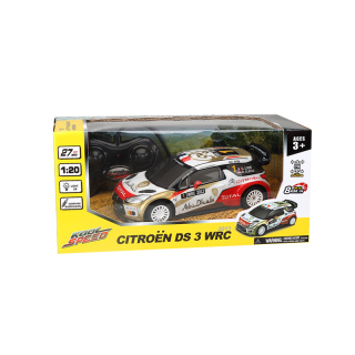 1:20 R/C WRC CITROEN DS 3 Carro Licenciado