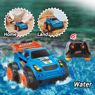 Kool Speed 19cm 2.4Ghz R/C Amphibious Vehicle