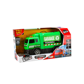 Friction Power Garbage Truck