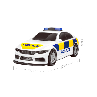 Friction Power Police Car