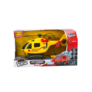 Helikopter z wolnym kołem ze światłem i dźwiękiem