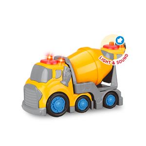 19.5cm Cartoon Concrete Mixer Truck with Try Me