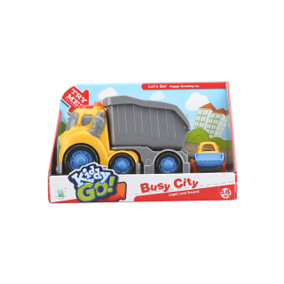 19.5cm Cartoon Dump Truck with Try Me