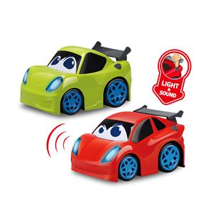 Auto dei cartoni animati a ruota libera da 19 cm con provami