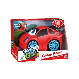 Auto dei cartoni animati a ruota libera da 19 cm con provami