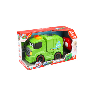 2CH I/R Cartoon vuilniswagen met Try Me