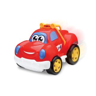 Coche de dibujos animados preescolar con control remoto 2CH I / R