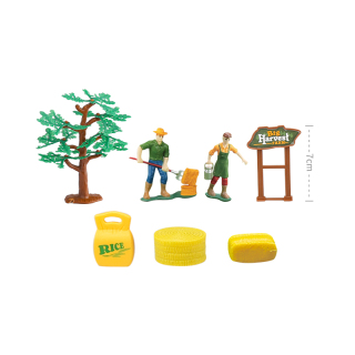 1:32 Farm Set with New Holland T5 Licensed Tractor and Windmill