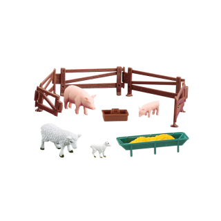 1:32 Farm Set with New Holland T5 Licensed Tractor and Windmill