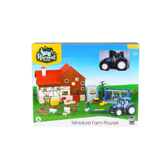 1:32 Big Farm Set with New Holland T5 Licensed Tractor