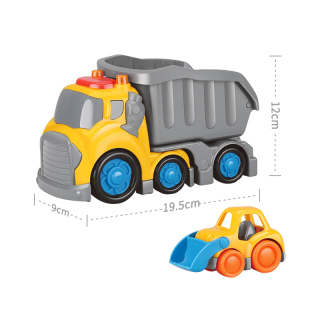 19.5cm Cartoon Dump Truck with Try Me
