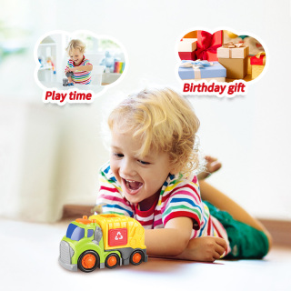 19.5cm Cartoon Garbage Truck with Try Me