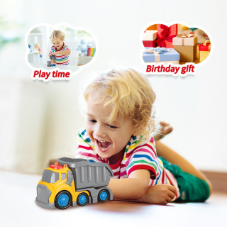 19.5cm Cartoon Dump Truck with Try Me