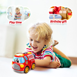 2.4Ghz R/C Cartoon Fire Engine with Try Me