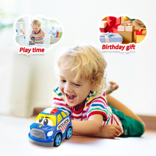 2.4Ghz R/C Cartoon Police Car with Try Me