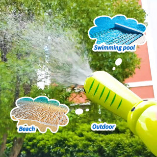 Aqua Quest 2 in 1 Krokodil-Wasserkanone 9 Stück/PDQ