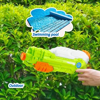 Pistolet à eau Aqua Quest 43 cm avec 2 couleurs assorties