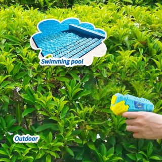 Aqua Quest 11cm Mini Water Gun Blue and Green Assorted