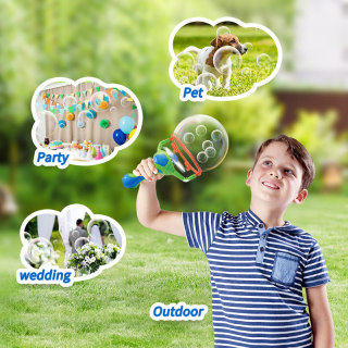 Bubble Fun B/O Bubble inside Bubble Magic Stick