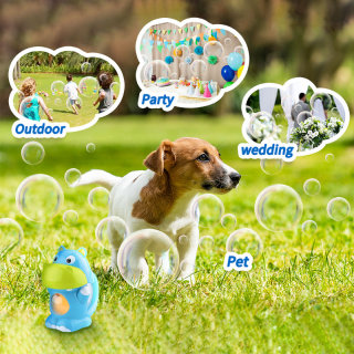 Bubble Fun B/O Handheld Animal Bubble Machine