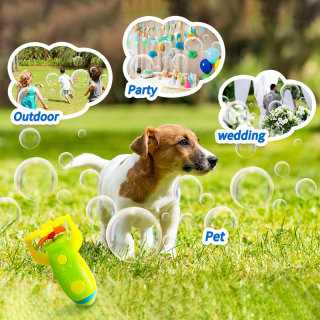 Cohete de burbujas a pilas Bubble Fun