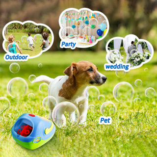 Bubble Fun B/O Large Bubble Machine with 2 Color Assorted