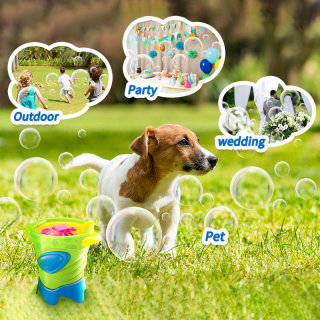 Bubble Fun B/O Illumina la fontana Bubble Machine