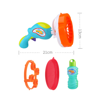 Bubble Fun 2 In 1 Battery Operated Jumbo Bubble Gun