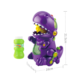Bubble Fun B/O Bump and Go Bubble Dinosaur with light and sound