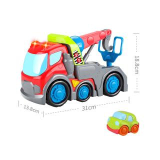 31cm Cartoon Tow Rescue Truck