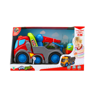 31cm Cartoon Tow Rescue Truck