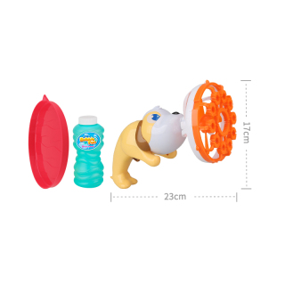 Bubble Fun B/O Jumbo Bubble Gun avec forme de chien