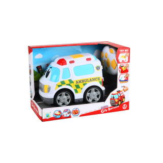 2.4Ghz R/C Cartoon Ambulance with Try Me