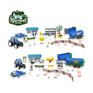 1:32 Bauernhof-Spielset mit Freilauf New Holland T5 Traktor DHPF30106A
