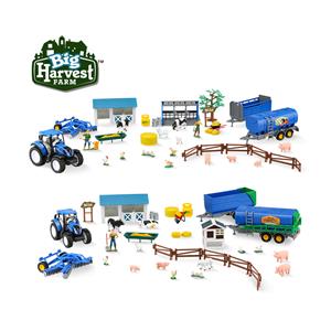 1:32 Bauernhof-Spielset mit Freilauf New Holland T5 Traktor DHPF30106A