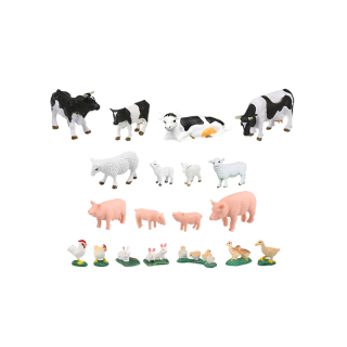 1:32 Bauernhof-Spielset mit Freilauf New Holland T5 Traktor DHPF30106A