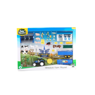 1:32 Bauernhof-Spielset mit Freilauf New Holland T5 Traktor DHPF30106A