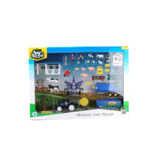 1:32 Bauernhof-Spielset mit Freilauf New Holland T5 Traktor DHPF30106A
