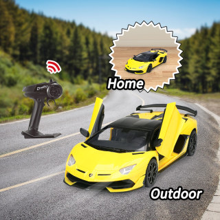 1:14 2.4Ghz R/C Lamborghini Aventador SVJ Roadster voiture sous licence