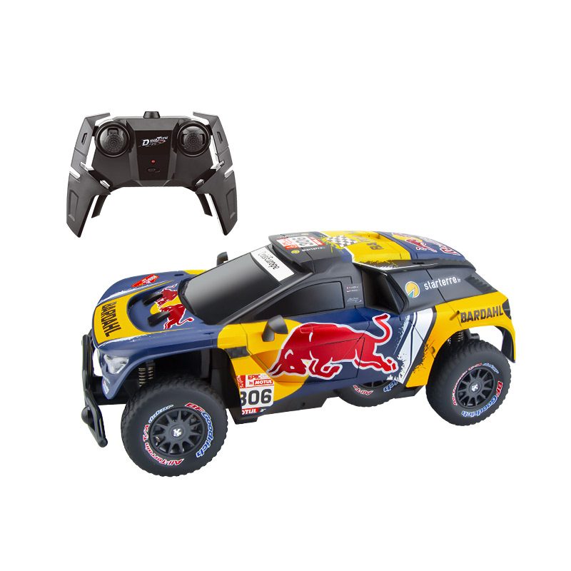 Supply 1:16 2.4Ghz R/C PEUGEOT 3008 DKR LOEB 19 Licensed Car 