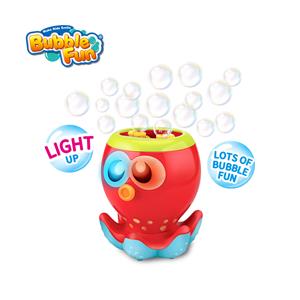 Bubble Fun B/O Octopus Bubble Machine with Light