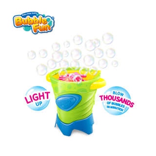 Bubble Fun B/O Illumina la fontana Bubble Machine