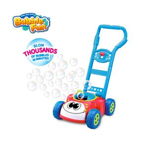 Bubble Fun B/O Mower Bubble Machine with Smile Face