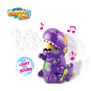Bubble Fun B/O Bump and Go Bubble Dinosaure avec lumière et son