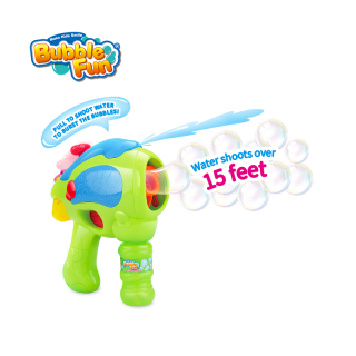 Bubble Fun Giant 2 in 1 B/O Water Squiring Bubble Gun