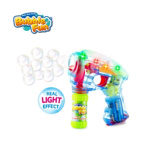 Bubble Fun B/O Transparent Bubble Gun with Light