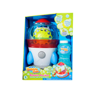 Bubble Fun B/O Bubble Rocket with 360° Rotation and Sound