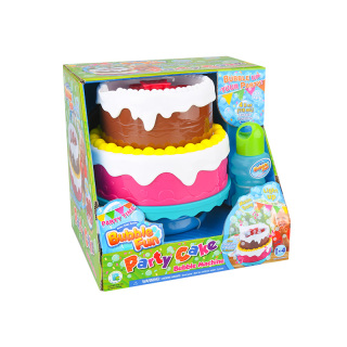 Bubble Fun B/O Bubble Cake with Light and Happy Birthday Song